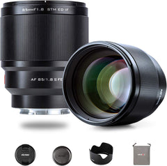 AF 85mm F1.8 II FE Lens for Sony E Mount, f/1.8 Large Aperture Portrait Full Frame Lens with STM Motor for Sony E-Mount Camera a7IV a7CII a7RV a7S III ZV-E10 II ZV-E10 a6700 a6400 a7iii a9 A1