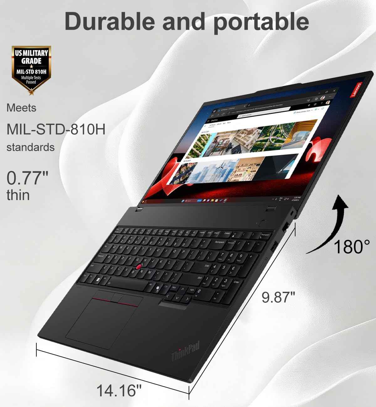 Lenovo laptop for portable computing