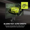 MSI MAG 245F X24 – 23.8" Flat Rapid IPS FHD Gaming Monitor, 240Hz, 0.5ms Response, HDR Ready, FreeSync Premium, HDMI 2.0b & DisplayPort 1.2a - 3 Years Warranty