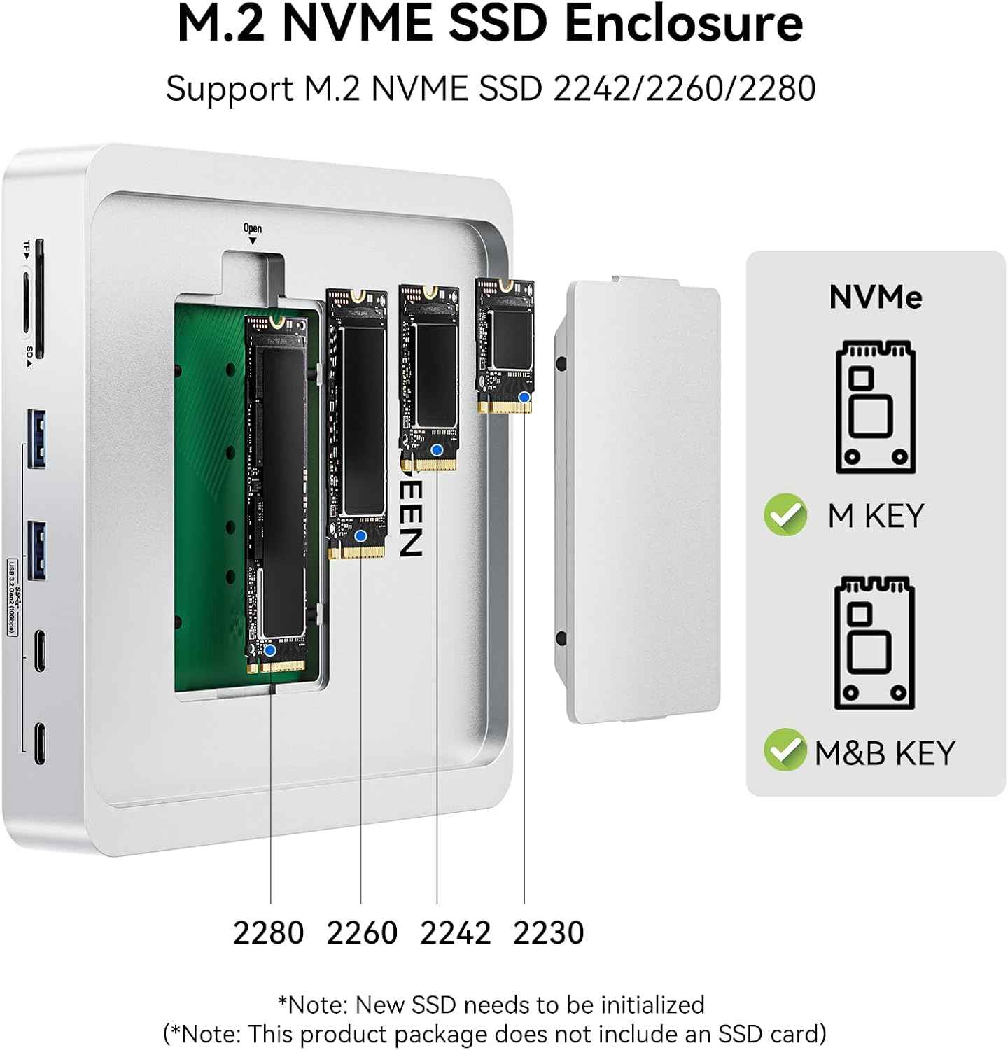 inch 2021 4K solid state drive for data storage