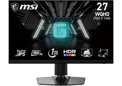 MSI G274QPF E2 27-inch 2560 x 1440 (2K) Computer Monitor, 180Hz, Adaptive-Synch, HDMI, DisplayPort, VESA Mountable, Tilt, Height Adjustable, 1ms, Black