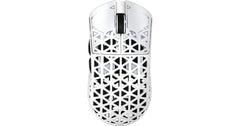 ATTACK SHARK R5Ultra 8K Carbon Fiber Wireless Gaming Mouse with 42000 DPI -PAW3950 MAX Sensor -39g Ultra-Lightweight-Nordic 52840 MCU Chip-Wired/BT/2.4GHz Wirelss Programmable Mouse for PC/Mac (White)