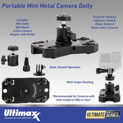 Advanced FUJIFILM X100VI Digital Camera (Silver) Bundle Includes: 64GB SDXC Memory Card, Replacement Battery, Mini Metal Dolly, Sling Backpack, 8" Gripster & Much More (12pc Bundle)