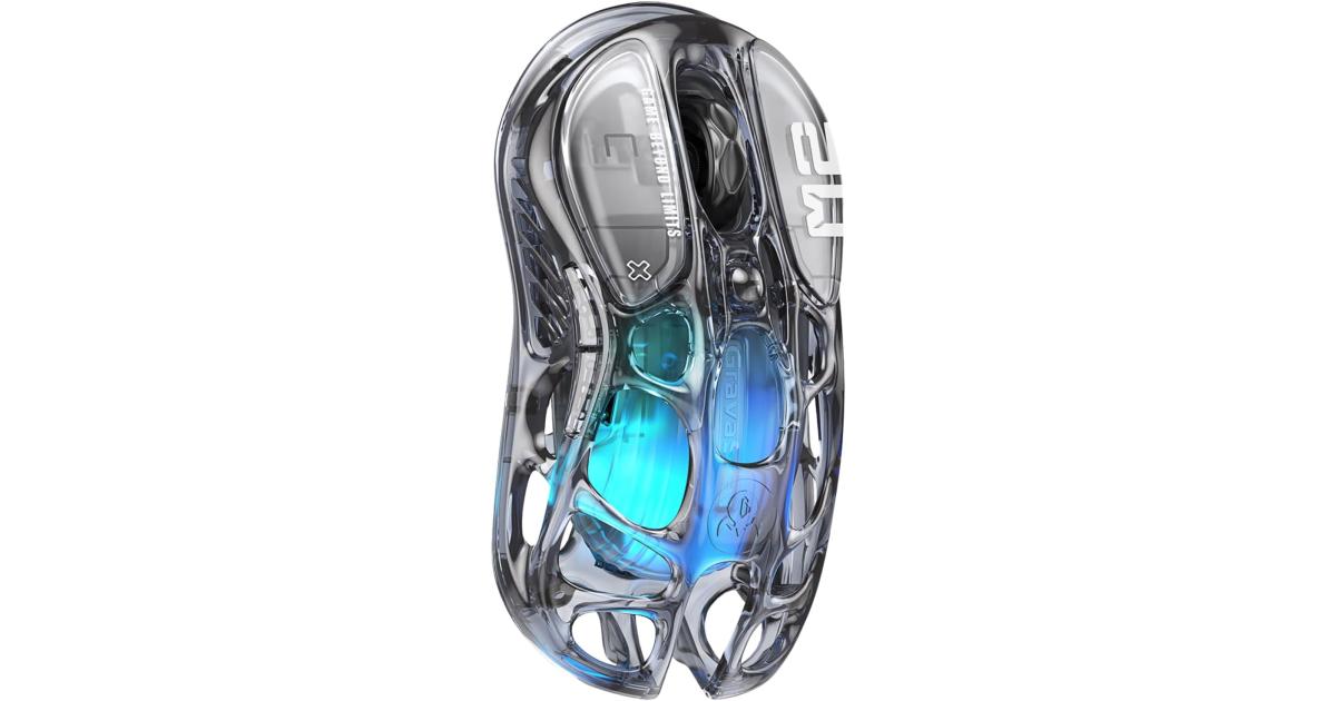 GravaStar Lightweight - 5 RGB wireless gaming mouse for computer setup