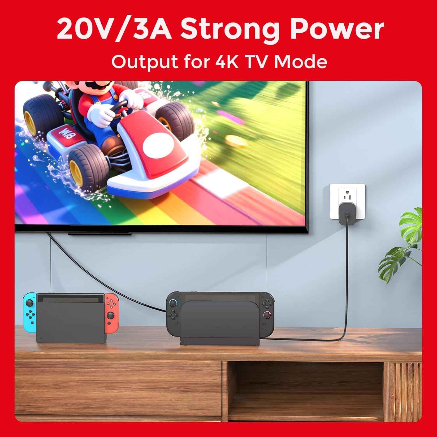 2 - 20V USB 4K cable for device connectivity