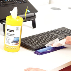 Fellowes Screen Cleaning Wet Wipes
