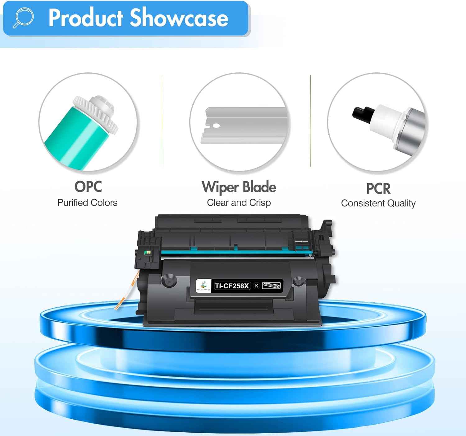 HP toner cartridge for printer supplies