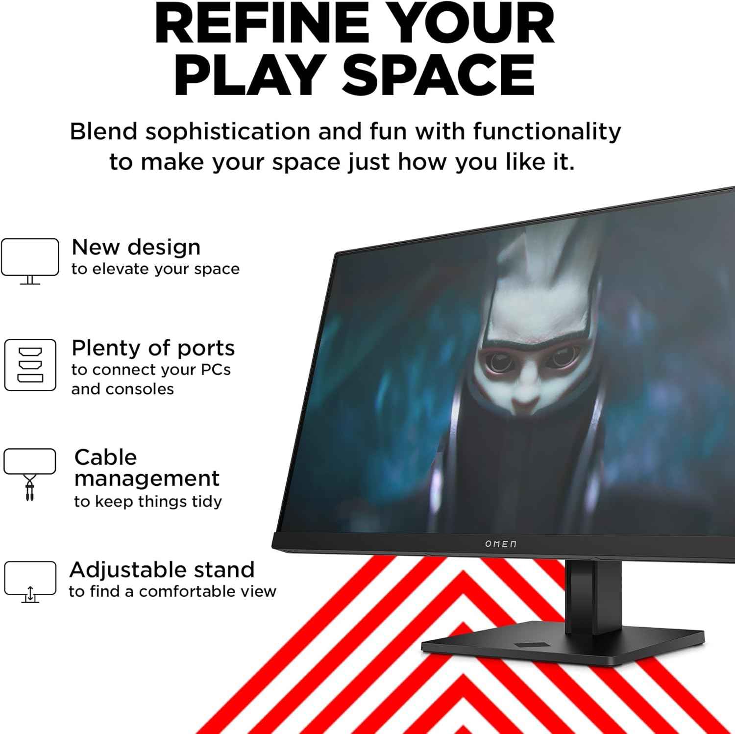 OMEN monitor for display setup