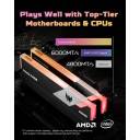 Acer Predator Vesta II DDR5 6000MHz 32GB (16GBx2) RGB RAM CL36 Intel XMP 3.0 AMD EXPO Compatible Computer Memory PC5-48000 Black - BL.9BWWR.652