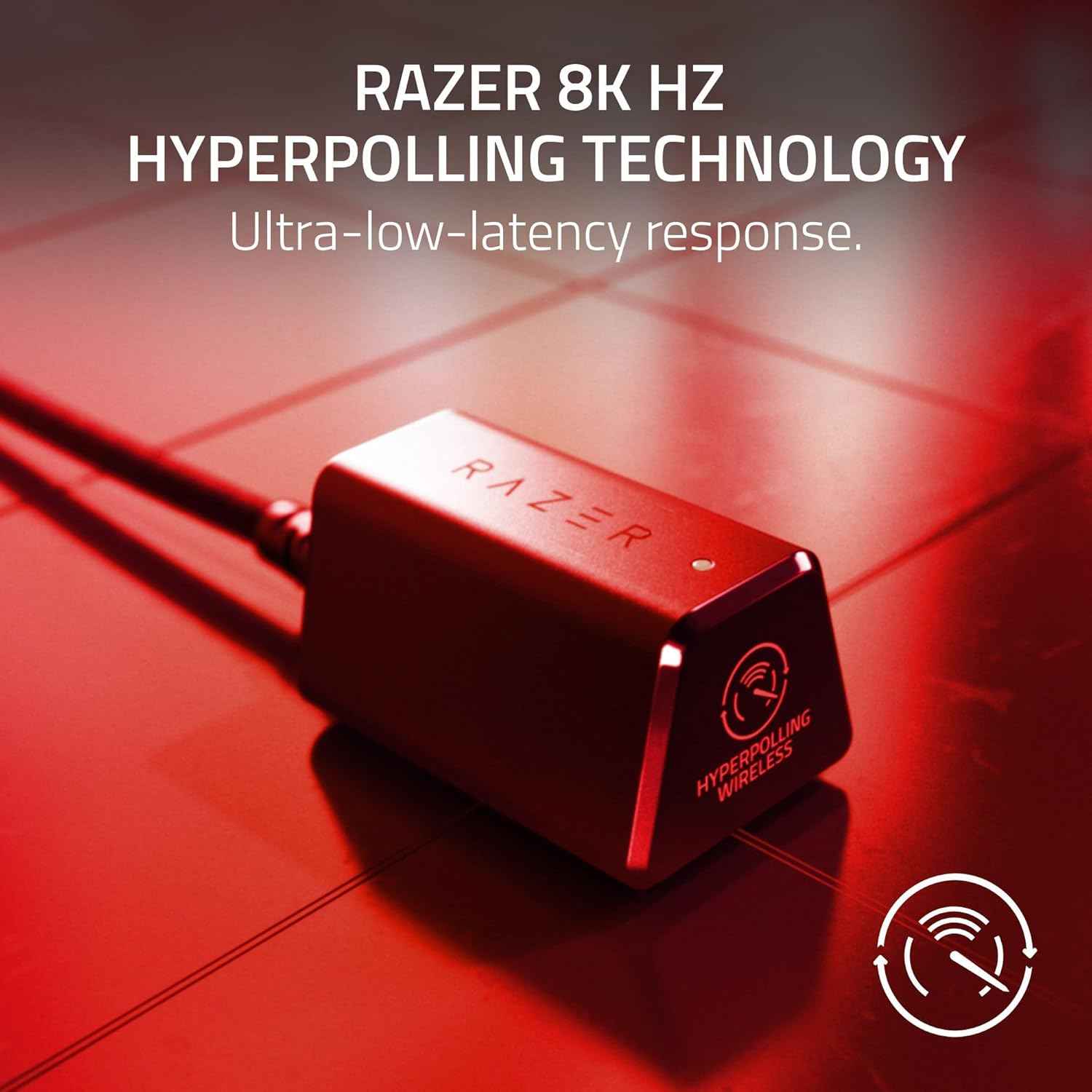 RAZER Symmetrical - 54g 8K wireless gaming mouse for computer setup
