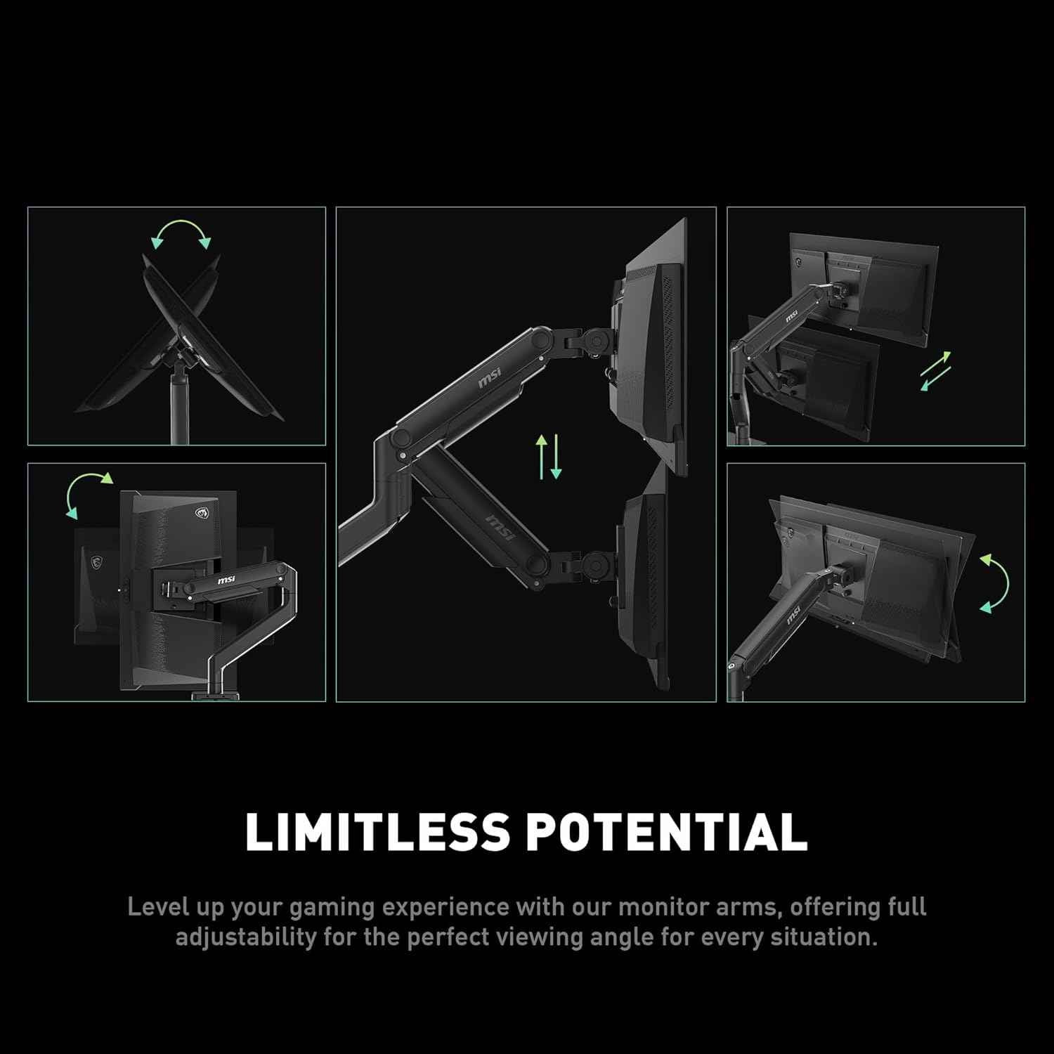MAG monitor stand for display mounting