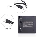 USB 3.0 Pop-up Mobile External DVD-RW Portable Drive ODD External DVD Drive ROM Player Writer for Windows Li 9.5MM Plug & Play, External DVD Drive, USB 3.0 Type-C CD DVD/RW Optical Drive USB C Burner