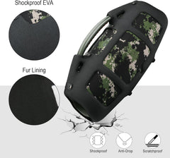 EVA Case for JBL Boombox 3 Speaker, Travel Carring Case with Adjustable Shoulder Strap Hard Protective Replacement Cover Speaker Cover for JBL Boombox 3