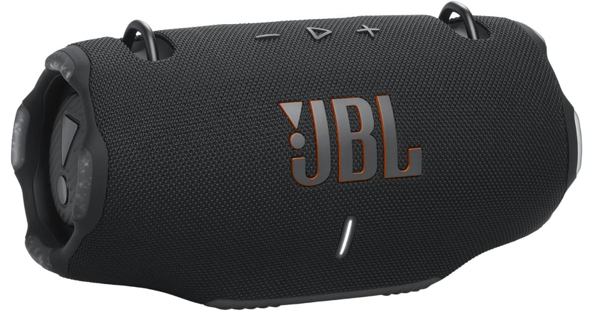 JBL Xtreme 4 - Portable Bluetooth Speaker, Powerful Sound and Deep Bass, IP67 Waterproof, 24 Hours of Playtime, Powerbank, Auracast for Multi-Speaker Pairing (Black)