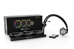 Pure Loop 2 FX 360mm, CPU Liquid Cooler for Intel Core i3/i5/i7/i9 or AMD Ryzen 3/5/7/9, ARGB LED Illumination, 3X Light Wings PWM high-Speed Fan -BW015
