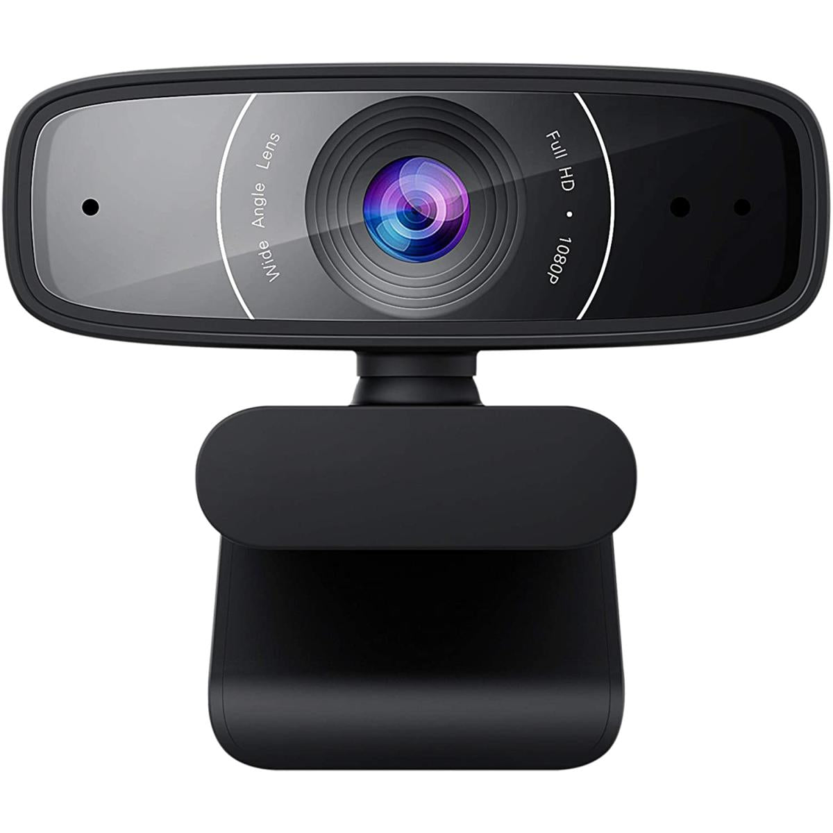 ASUS Webcam C3 1080p HD USB Camera - Beamforming Microphone, Tilt-Adjustable, 360 Degree Rotation, Wide Field of View, Compatible with Skype, Microsoft Teams and Zoom | ASUS Webcam C3 1080p |