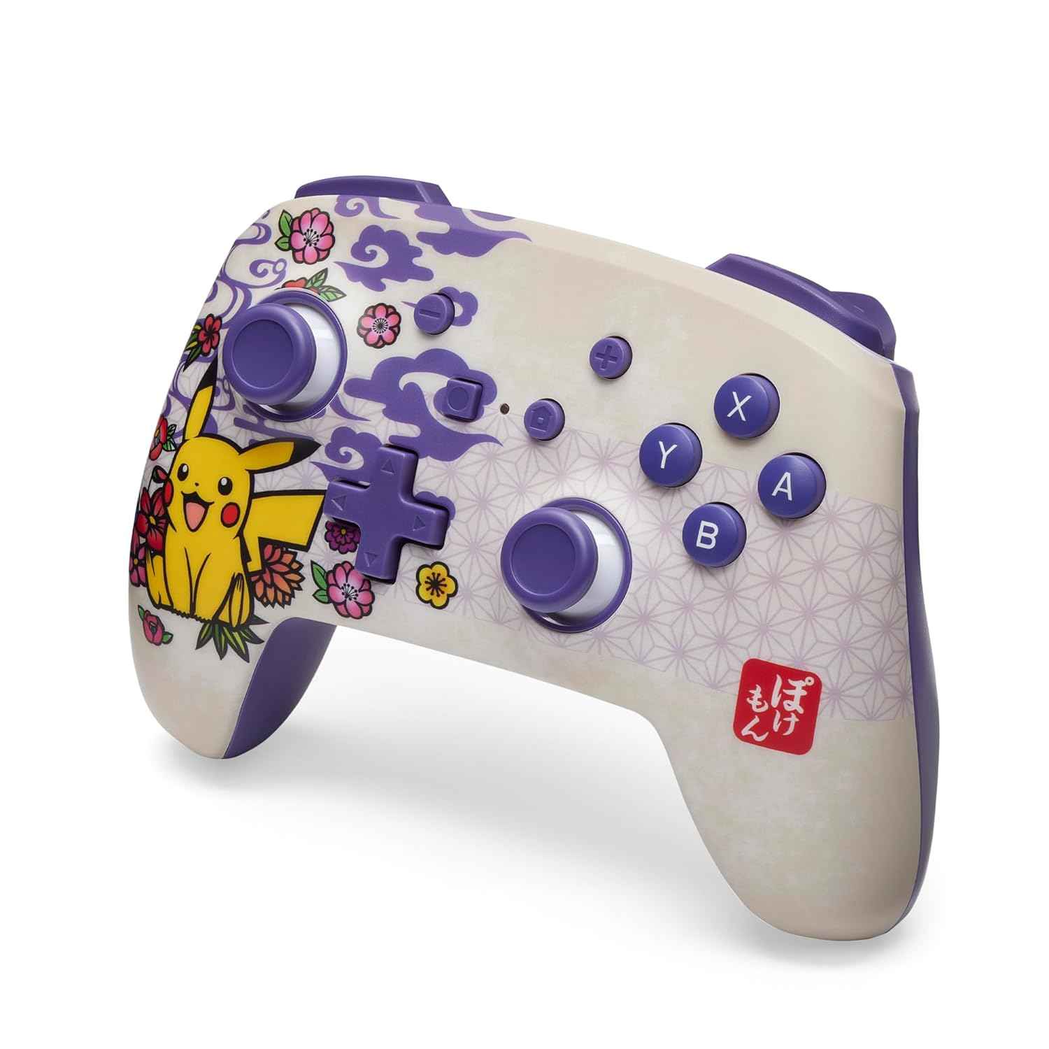 PowerA Enhanced Wireless Controller for Nintendo Switch/Switch 2 / Switch Lite/OLED Model - Pokémon Blossom - Gamepad, game controller, Officially Licensed