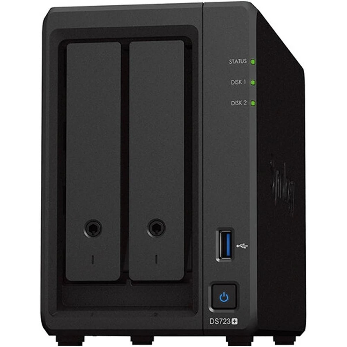 Synology DiskStation DS725+ 2-Bay Diskless NAS Server w/ AMD Ryzen R1600 2-Core CPU & 2GB DDR4 RAM