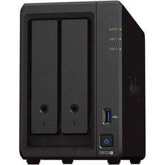 Synology DiskStation DS725+ 2-Bay Diskless NAS Server w/ AMD Ryzen R1600 2-Core CPU & 2GB DDR4 RAM