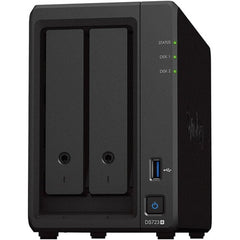 Synology DiskStation DS725+ 2-Bay Diskless NAS Server w/ AMD Ryzen R1600 2-Core CPU & 2GB DDR4 RAM