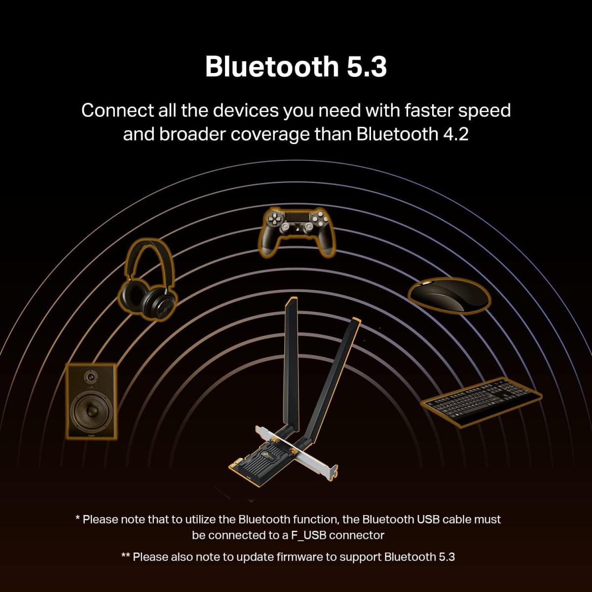 Tp Link Bluetooth Wi - Fi PCIe networking for network connectivity