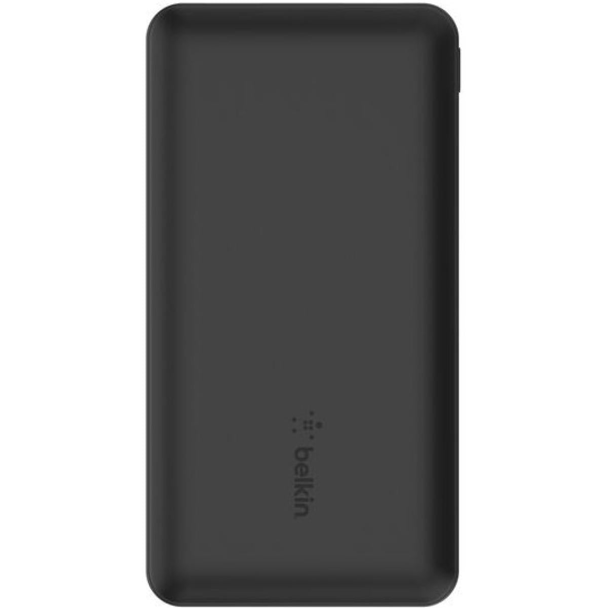 Belkin BoostCharge, USB C Power Bank 10000 mAh w/ 2xUSB-A Ports, 15W, iPhone 17, Air, Pro, Samsung Galaxy S25, iPad, Nintendo Switch 2, Google Pixel 10, etc. - Black