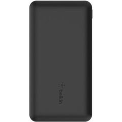 Belkin BoostCharge, USB C Power Bank 10000 mAh w/ 2xUSB-A Ports, 15W, iPhone 17, Air, Pro, Samsung Galaxy S25, iPad, Nintendo Switch 2, Google Pixel 10, etc. - Black