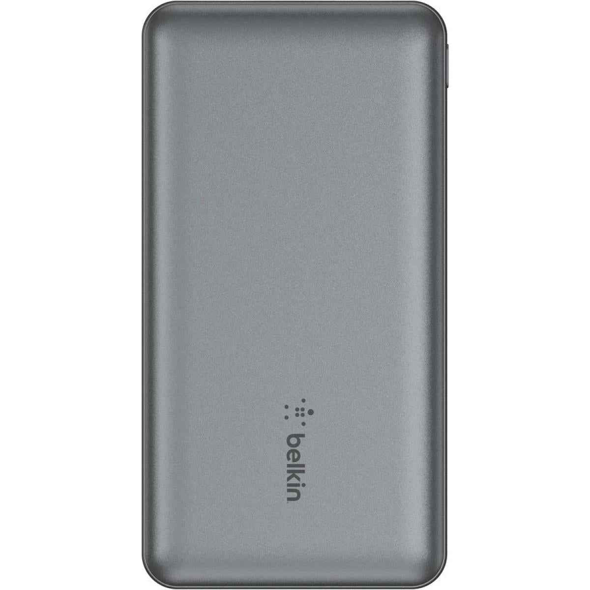Belkin Boostcharge, Usb C Power Bank 10000 Mah W/ 2xusb A Ports, 15w, Iphone 17, Air, Pro, Samsung Galaxy S25, Ipad, Nintendo Switch 2, Google Pixel 10, Etc. Gray
