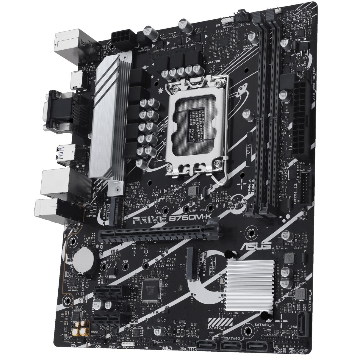 ASUS USB 3.2 PCIe motherboard for desktop computer builds