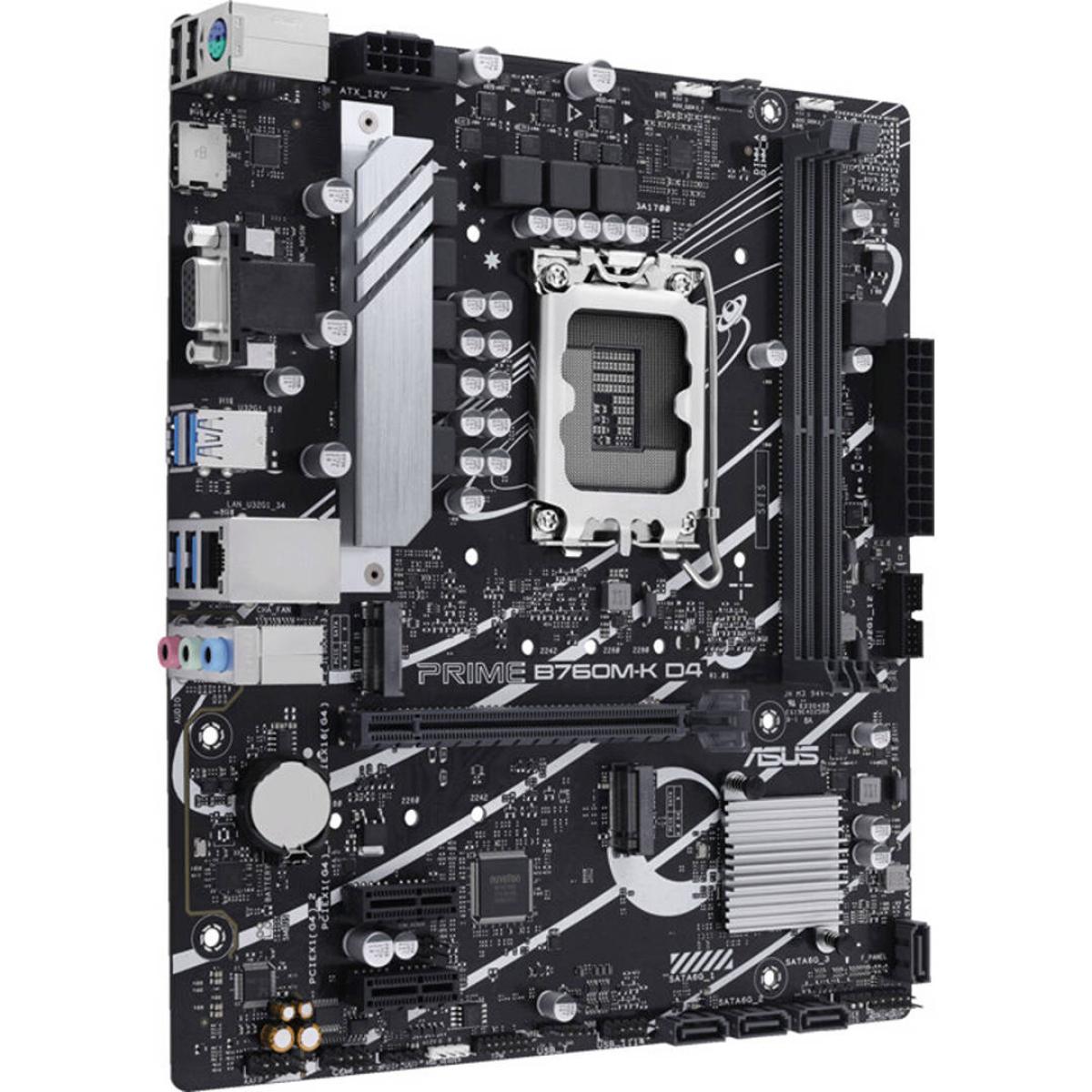 ASUS PCIe motherboard for desktop computer builds