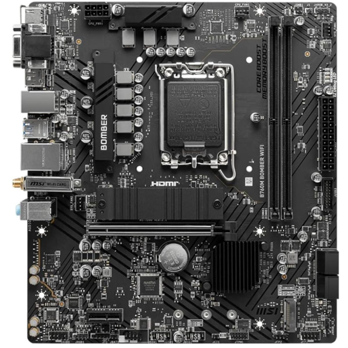 MSI Wi - Fi PCIe motherboard for desktop computer builds