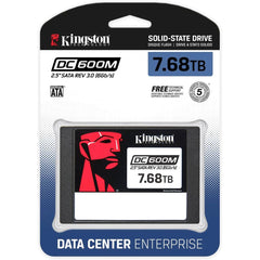 Kingston DC600M 7.68TB Enterprise-Class Enterprise-class For Data Center & Server 2.5" SATA SSD