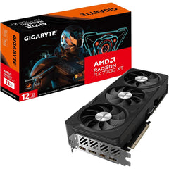 Gigabyte Radeon Rx 7700 Xt Gaming Oc 12g 3x Windforce Fans 12gb 192 Bit Gddr6 Video Card