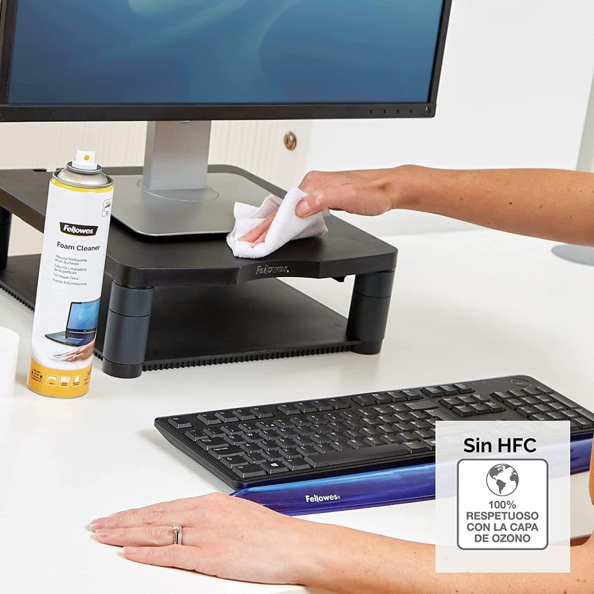Fellowes cleaning products for electronics hardware