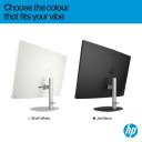 HP All-in-One Desktop AI 27-cr2047ne AIO PC (D2LL1EA), Intel Core Ultra 7 255U Up to 5.2GHz 12 Cores, 8GB DDR5 (Upgradable), 512GB SSD, 27" FHD IPS, Wi-Fi 6, BT 5.4, w/ Keyboard & Mouse - Shell White