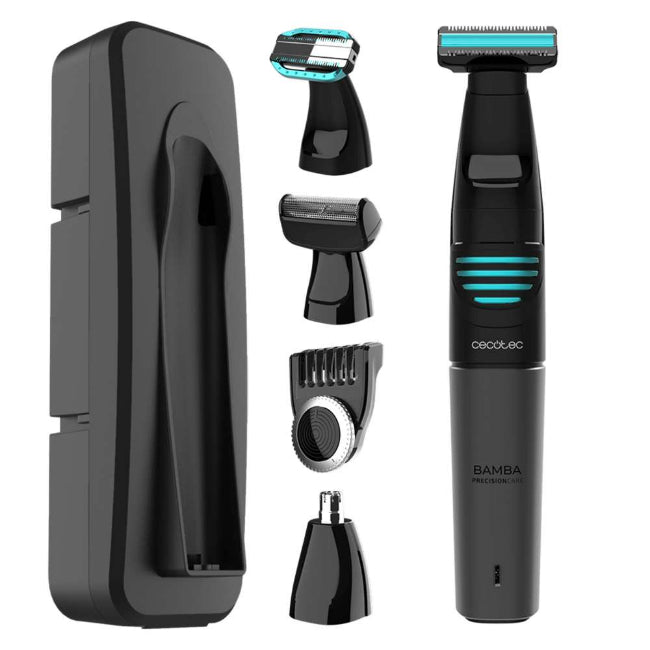 Cecotec Multigroom Trimmer, Waterproof, 60Minute Runtime, 4Interchangeable, Stainless Steel Blades - 4229