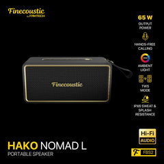 Fantech Finecoustic FBS2 HOKO NOMAD L 4-Connection Mode Portable Speaker
