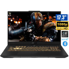Asus Tuf F17 Fx707zc4 (2022) New 12gen Intel Core I5 12500h 12 Cores W/ Nvidia Rtx 3050 4gb & Ips 144hz Display (customized) Gray - CompuMe