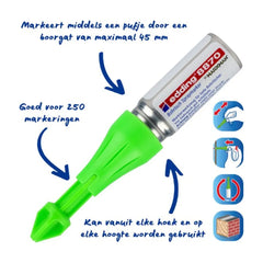 edding 8870 Deep Hole Spraymarker, Neon-Green
