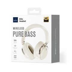 WIWU TD-10 ELITE HEADSET WIRELESS PURE BASS HF SOUND - Black - WHITE