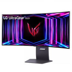 Lg 34gs95qe B 34 Inch Ultragear Oled Wqhd 240hz 0.03ms G Sync Compatible 800r Curved Gaming Monitor