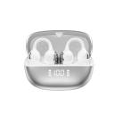 WiWU Ai302 Multilingual Real-time Translation Wireless Earbuds, IPX4, 4-MIC ENC, Type-C Charging Port, 60H Battery Life , Silver - 18 Monthly Warranty - 18 Monthly Warranty