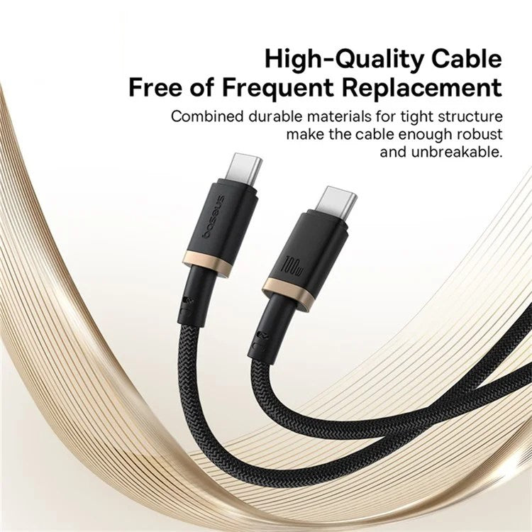 Baseus C 100W cables for device connectivity