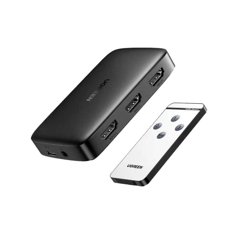 Ugreen 80125 HDMI Switcher 3 in 1 Out 4K/30Hz