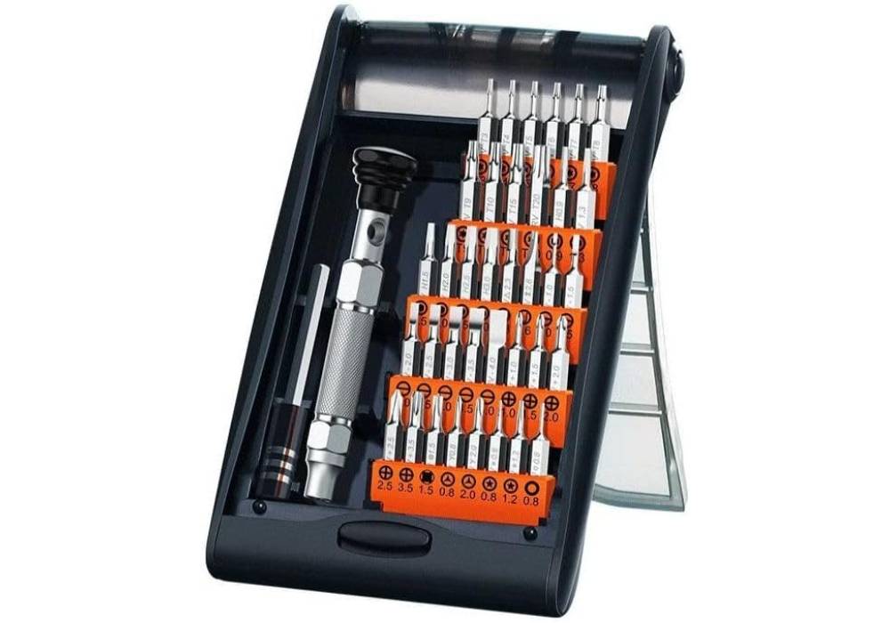 UGREEN CM372 – 38‑in‑1 Aluminum Alloy Precision Tool Kit, Chrome Vanadium Bits, Magnetic Extension, Automatic Flip Case