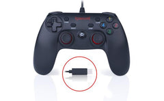 REDRAGON SATURN G807 Wired PC Game Controller Joystick Dual Vibration Saturn For PC,PS3,Playstation,Android