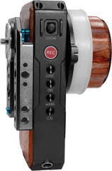 Adapter Plate for Tilta Nucleus-M | Built-in NATO Rail, 60-Tooth ARRI-Style Rosette, Integrated Strap Loops, Multiple 1/4-20 and 3/8-16 Mounting Points, 12+ Rigging Options | Gray