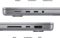 2023 MacBook Pro Laptop with Apple M2 Pro chip with 10‑core CPU and 16‑core GPU: 14.2-inch Liquid Retina XDR Display, 16GB Unified Memory, 512GB SSD Storage. Works with iPhone/iPad; Space Gray