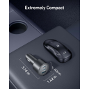 Anker Car Charger – 167.5W Triple‑Port Power, 100W USB‑C Fast Laptop Charging, 45W USB‑C Reliable Output, 22.5W USB‑A, Compact Design - 18 Months Warranty