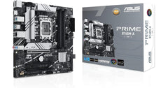 ASUS PRIME B760M-A-CSM, Intel 14th 13th 12th Series, LGA 1700/DDR5/PCIe 4.0/2xM.2 - mATX Gaming MotherBoard.